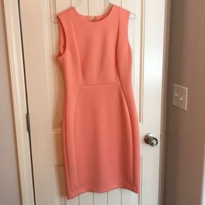 Calvin Klein pink dress